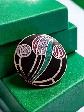 CELTIC Sea Gems Cloisonné Brooch